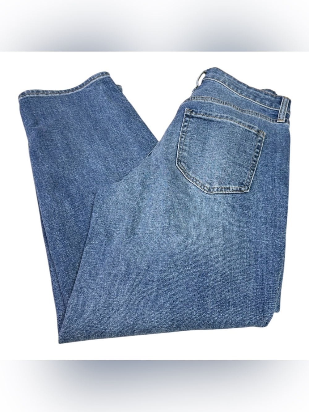 Old Navy OG high rise loose size 6 Jeans — Medium Blue no distressing